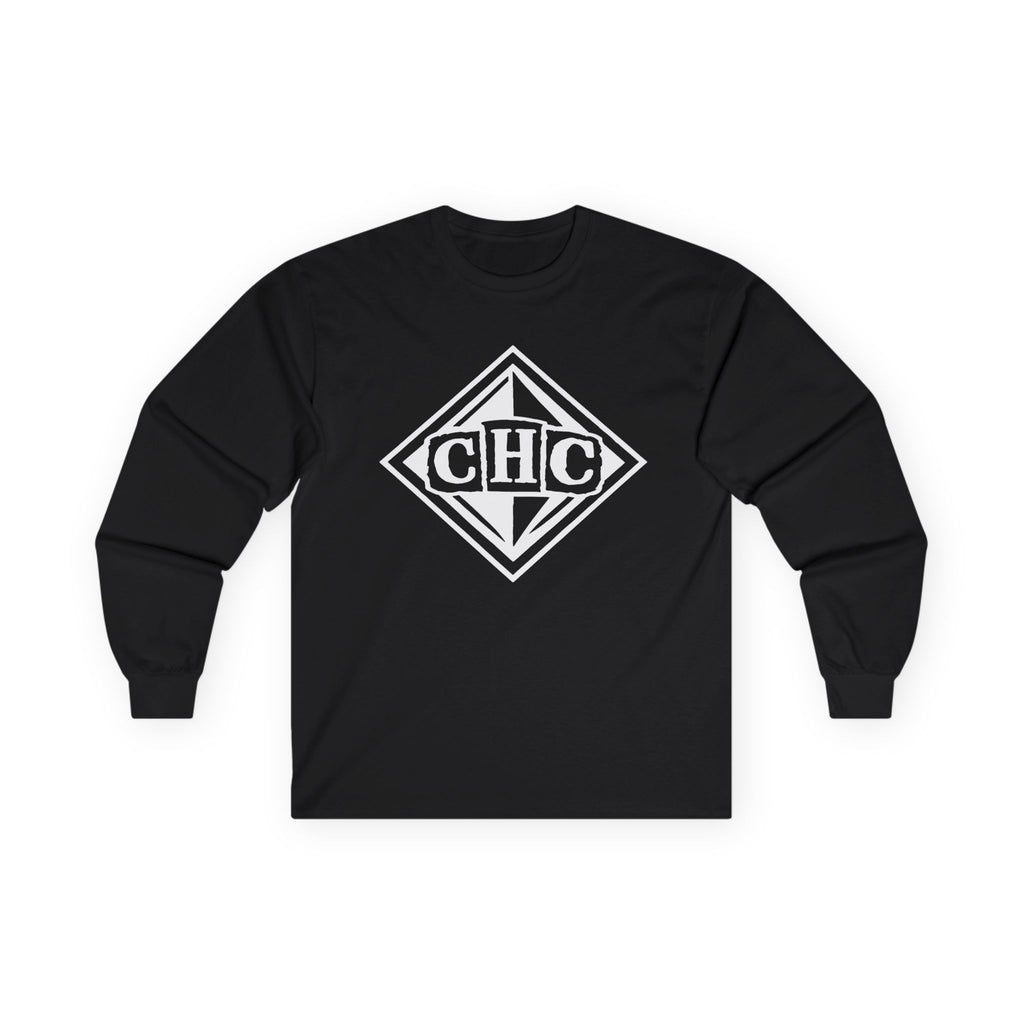 Diamond Front Long Sleeve Tee