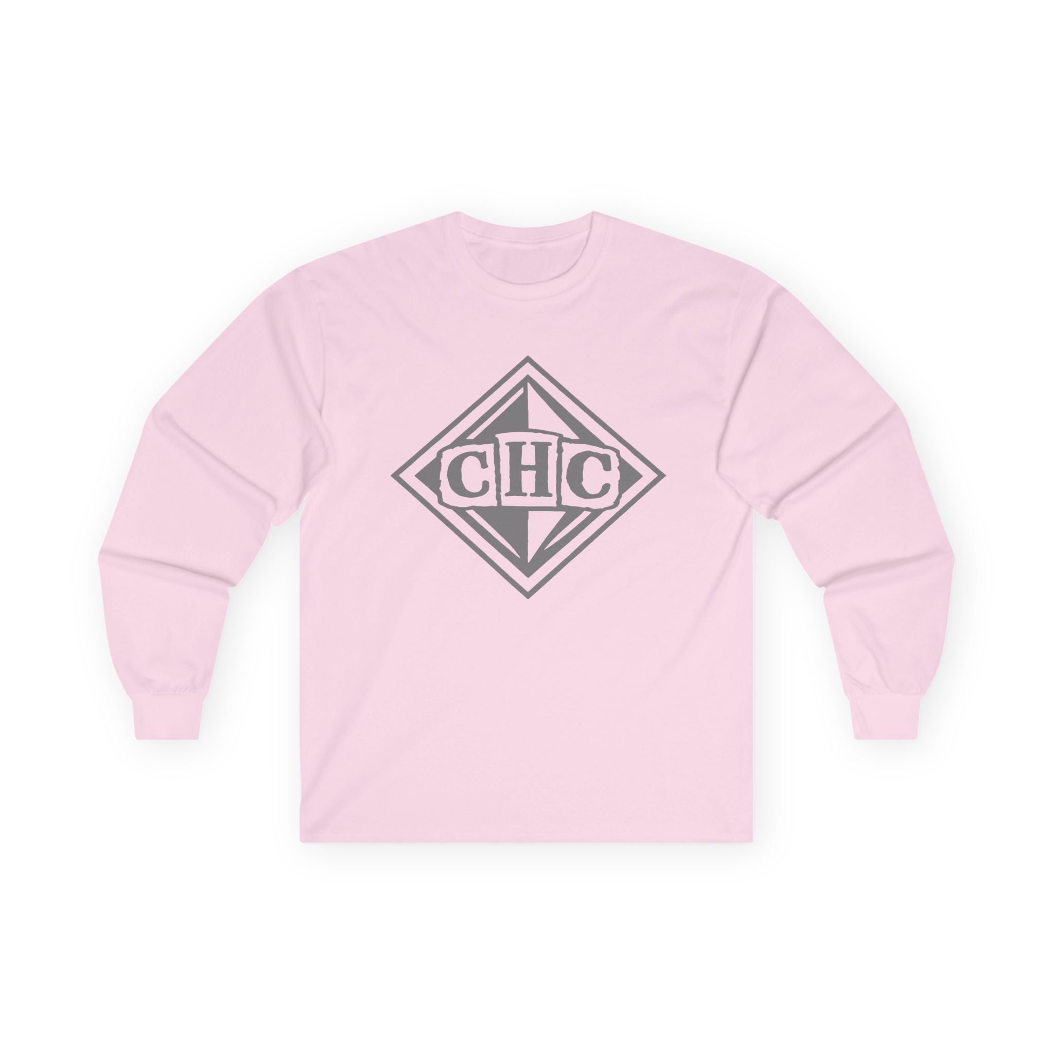 Diamond Front Long Sleeve Tee