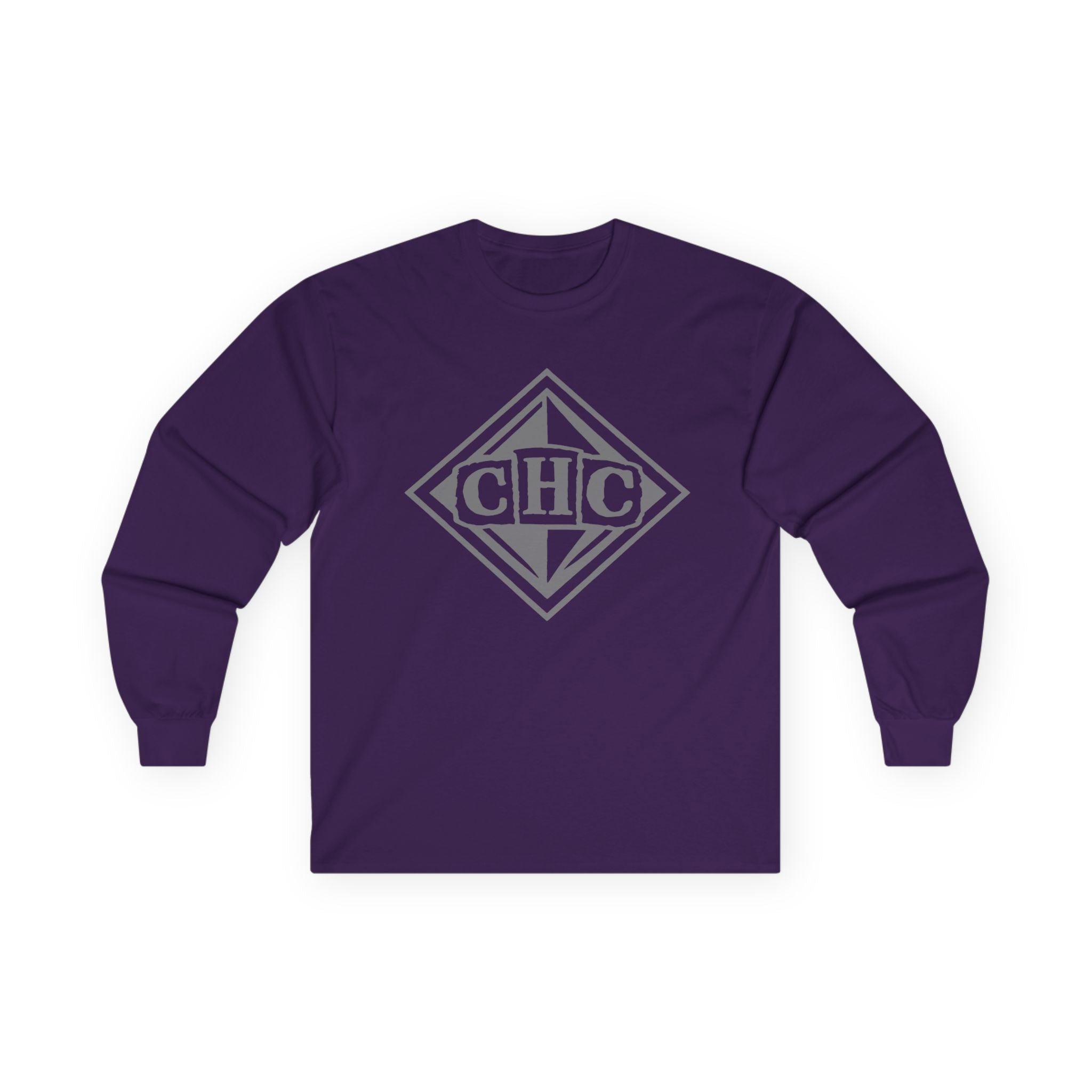 Diamond Front Long Sleeve Tee