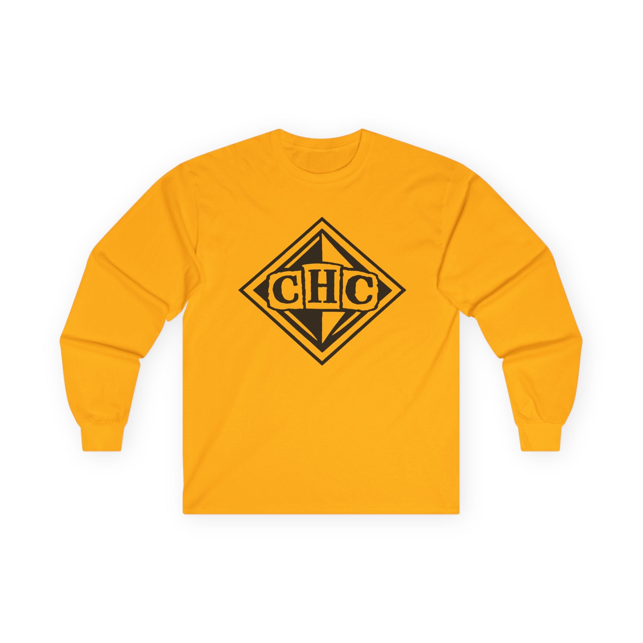 Diamond Front Long Sleeve Tee