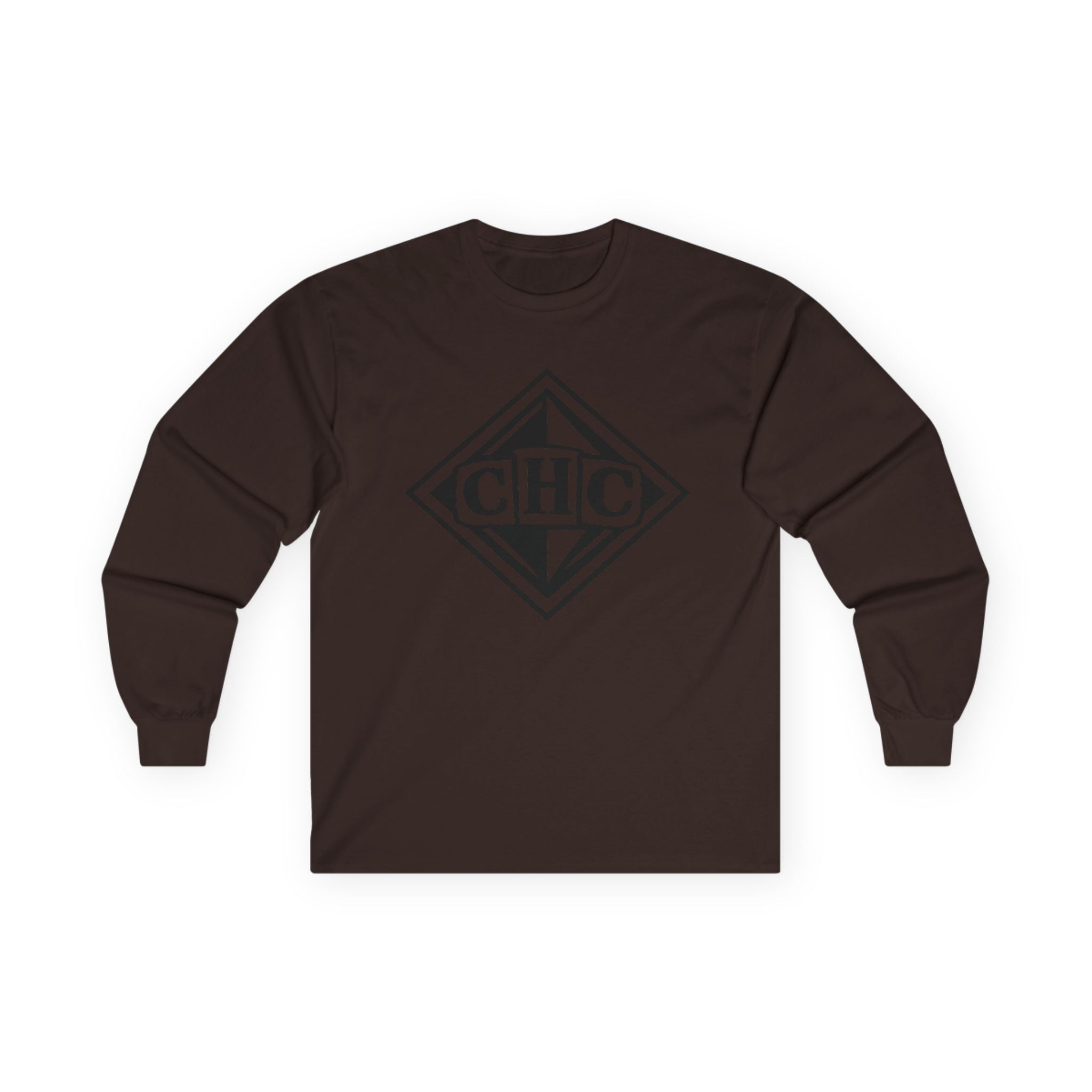 Diamond Front Long Sleeve Tee