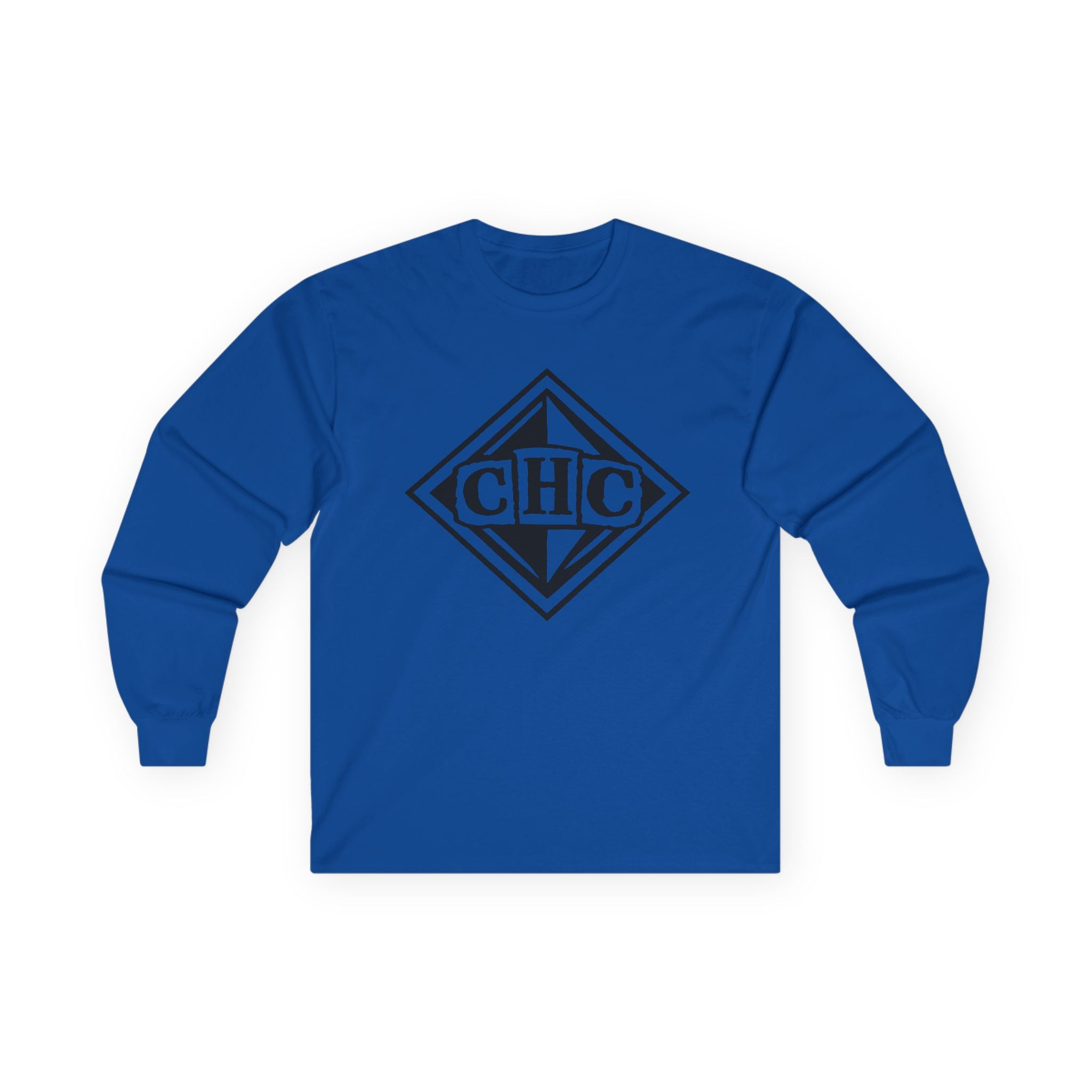 Diamond Front Long Sleeve Tee